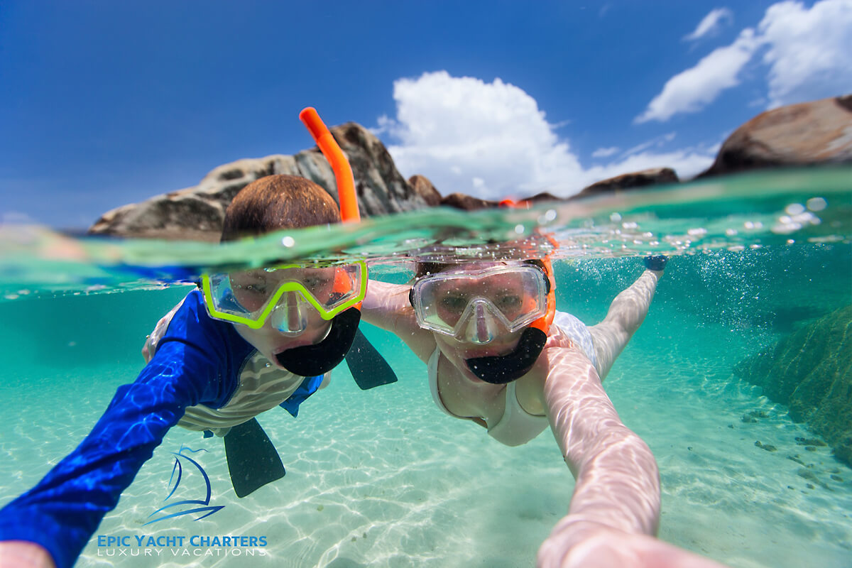 Epic Yacht Charters - Snorkelling