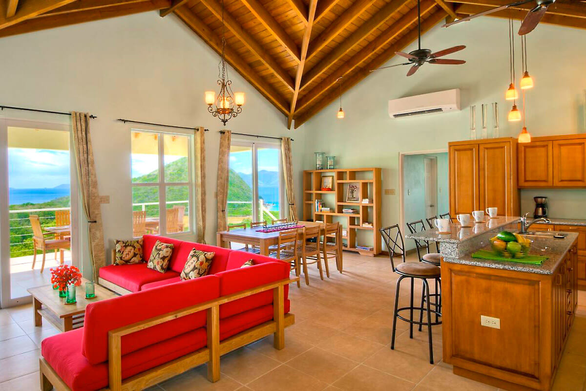 Flamingo Sunset Villa Great Room