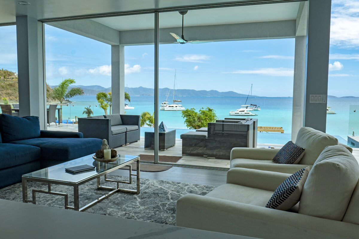 Glass House BVI Villa on White Bay Jost Van Dyke