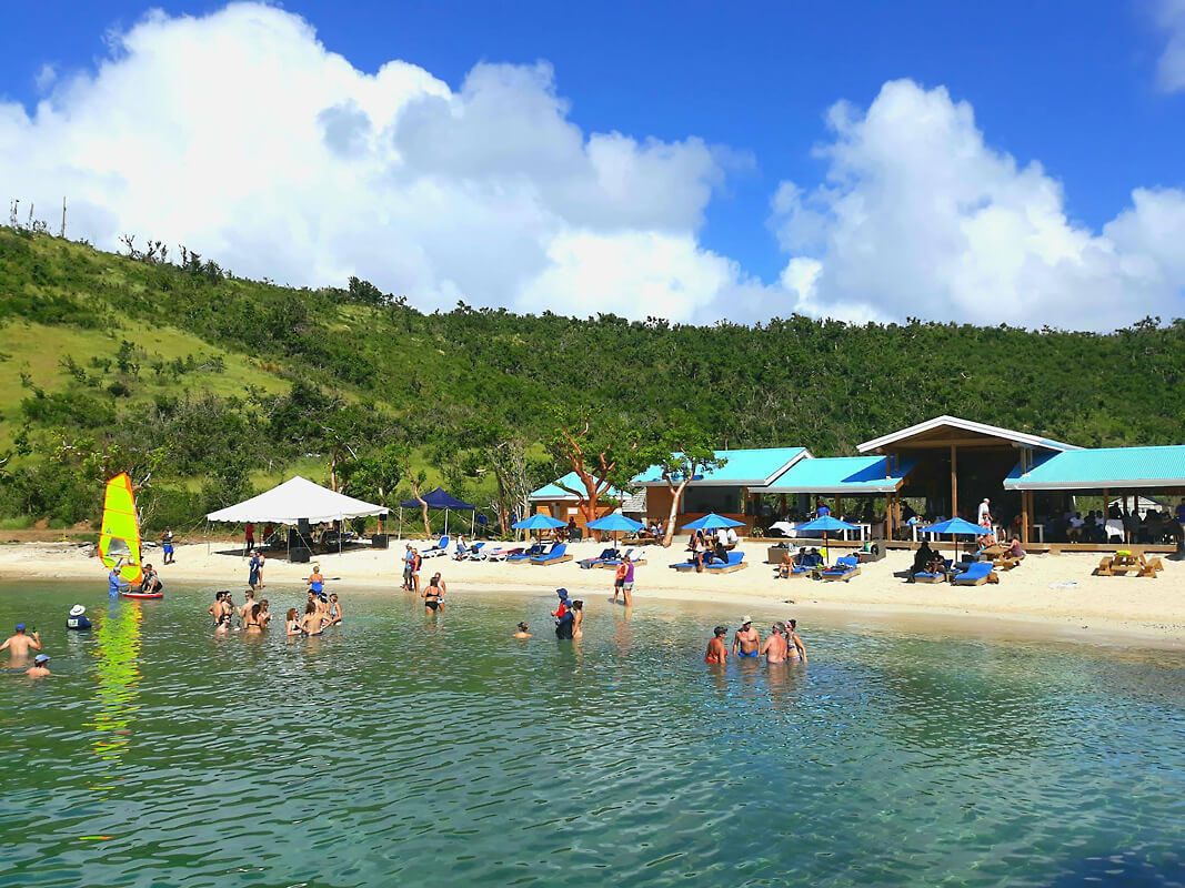 Pirates Bight Restaurant on Norman Island