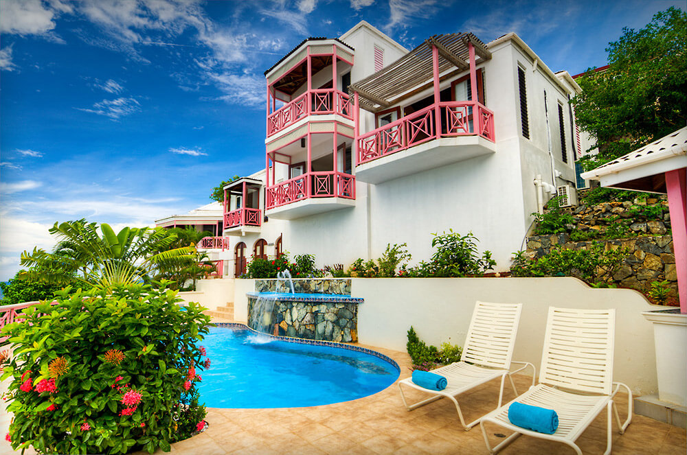 Sunset House Villa Pool