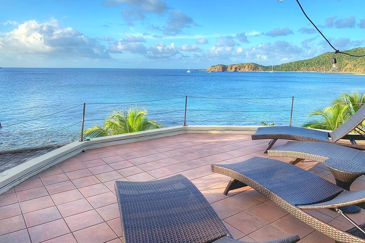 Sunset Watch Poolside Villa Deck