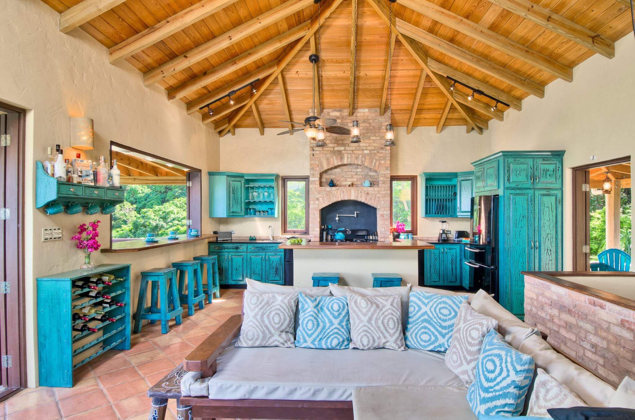 Surfside Gardens Villa Living Room