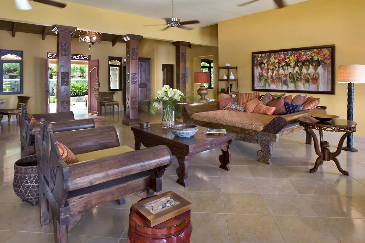 Golden Pavilion Villa Sitting Area