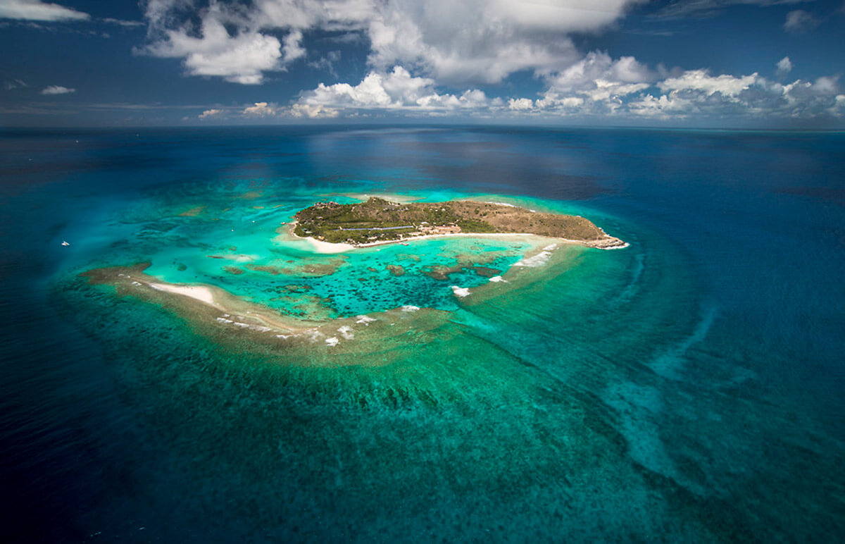 Richard Branson’s Necker Island