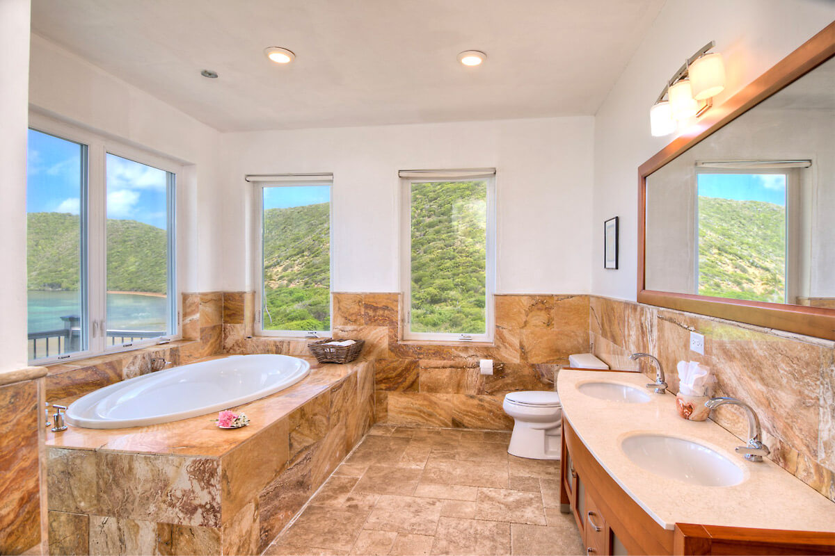 Anam Cara Villa Master Bath