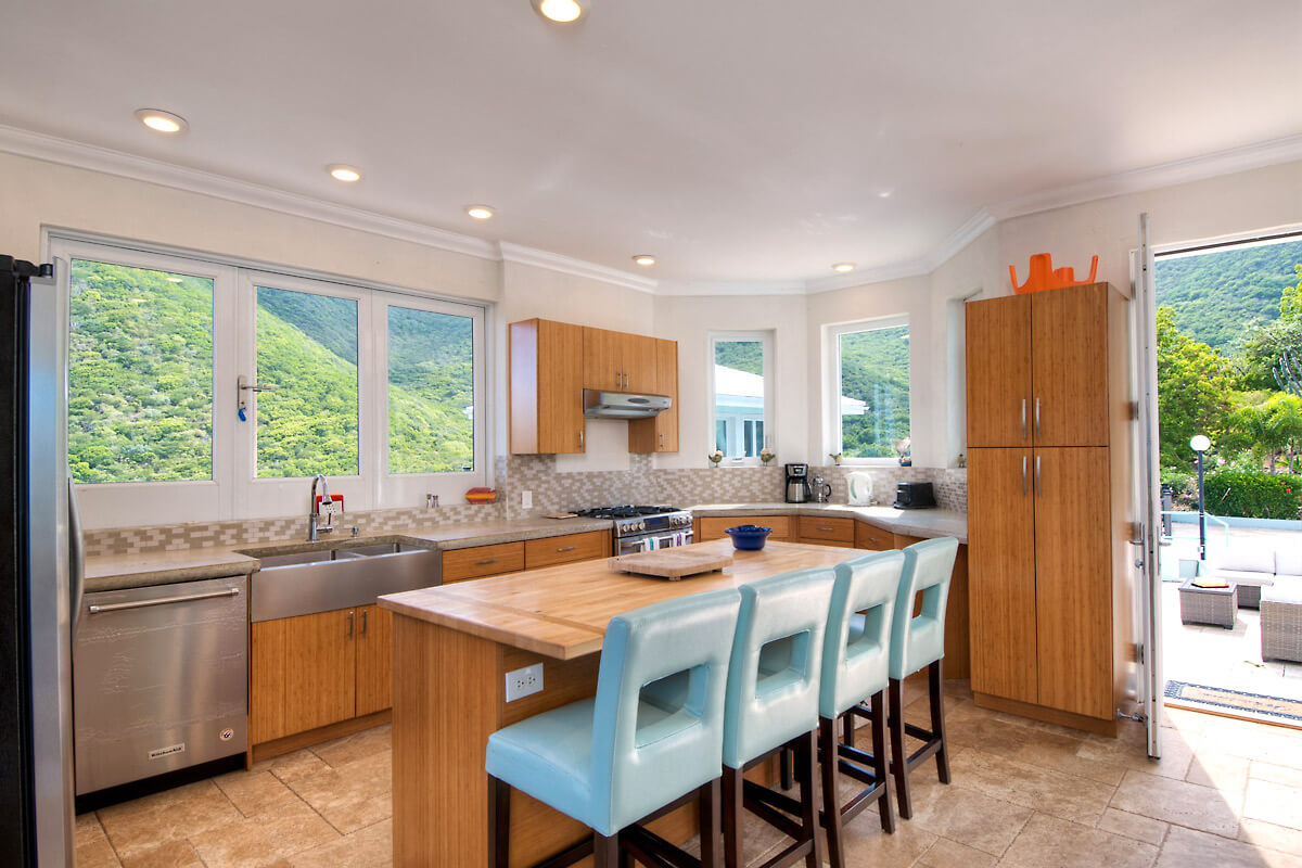 Anam Cara Villa Kitchen
