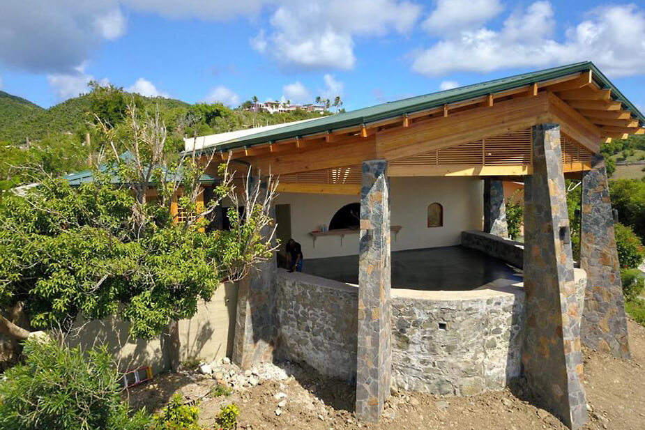 Brandywine Estate Restaurant, Tortola, BVI