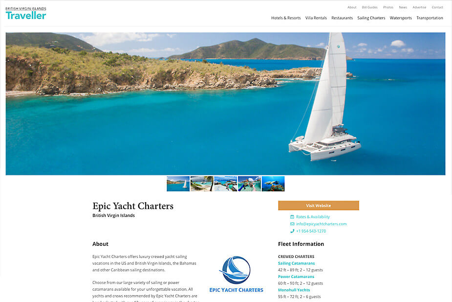New BVI Traveller Website Launches