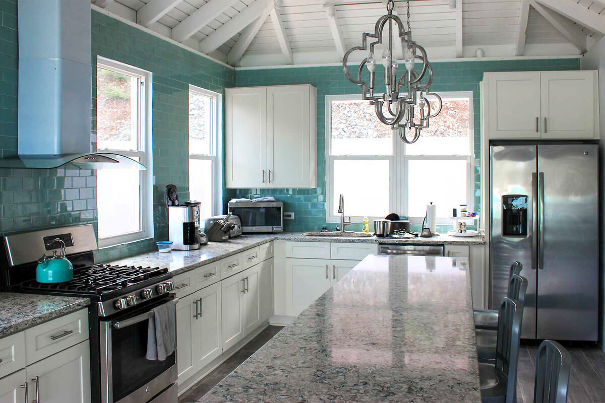 Pink House Villas Bougainvillea Kitchen