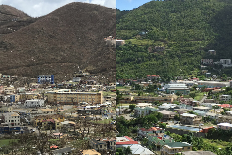 Irma, Then and Now: Photos from around Road Town