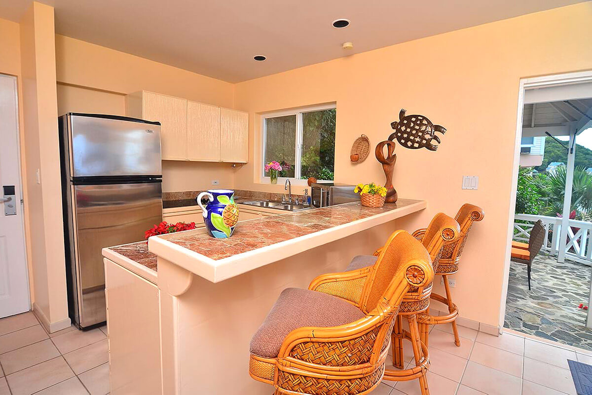 The View Villa Garden Suite Kitchen