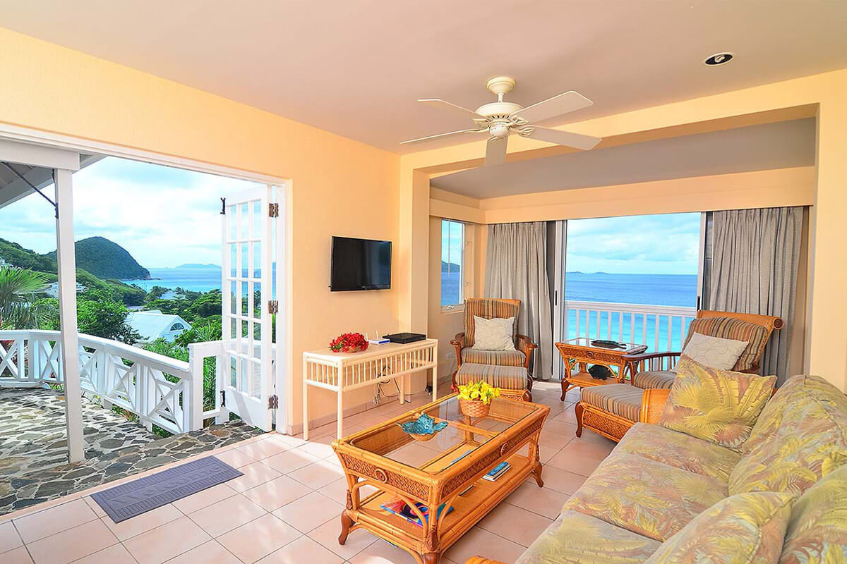 The View Villa Garden Suite Living Room