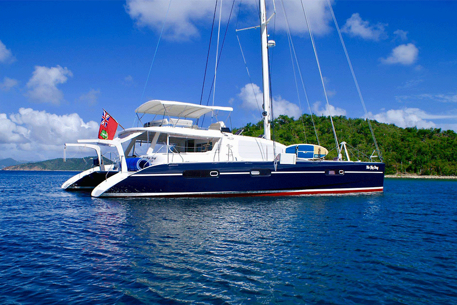 Sailing The Big Dog Charters BVI