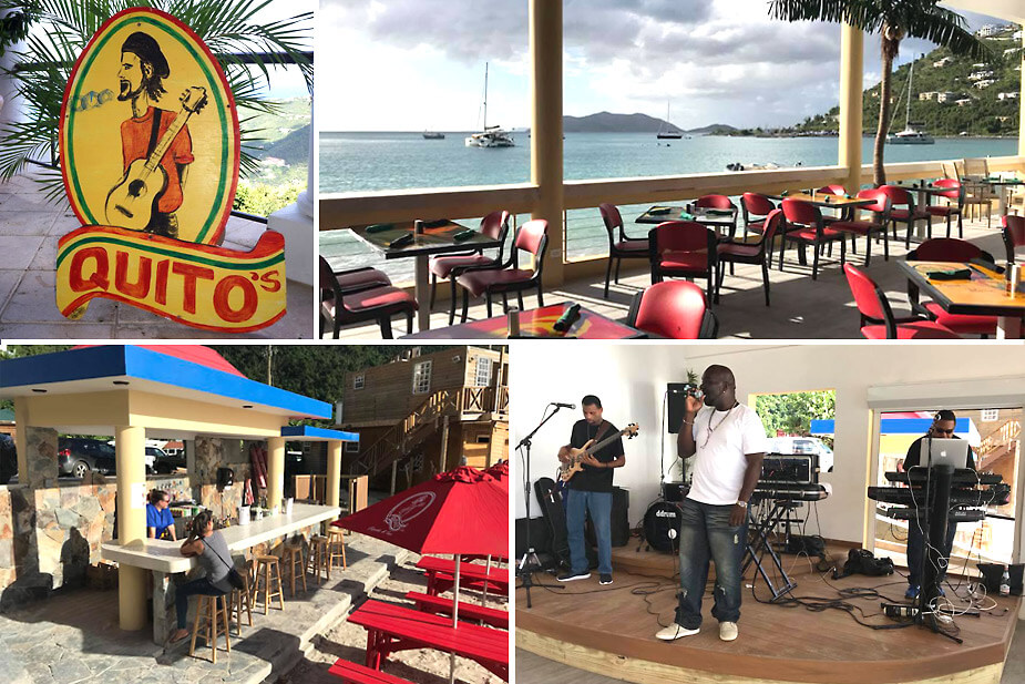 Quito's Gazebo Restaurant Cane Garden Bay