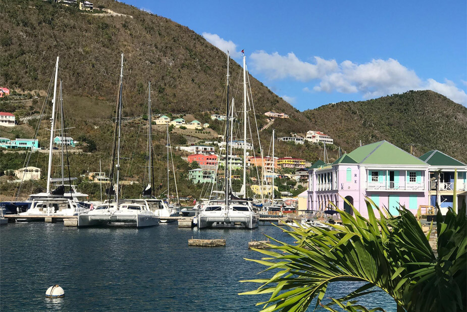 Soper's Hole Wharf & Marina Progress