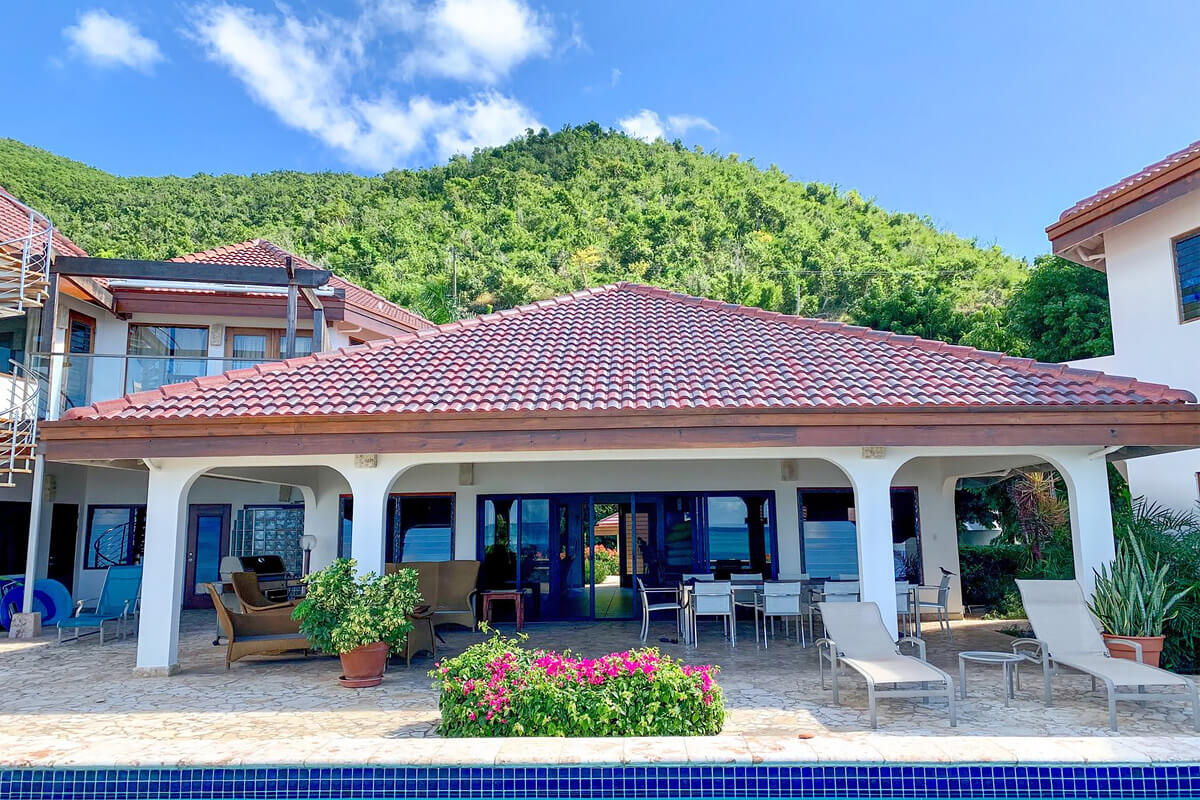 Caribbean Wind Villa Verandah