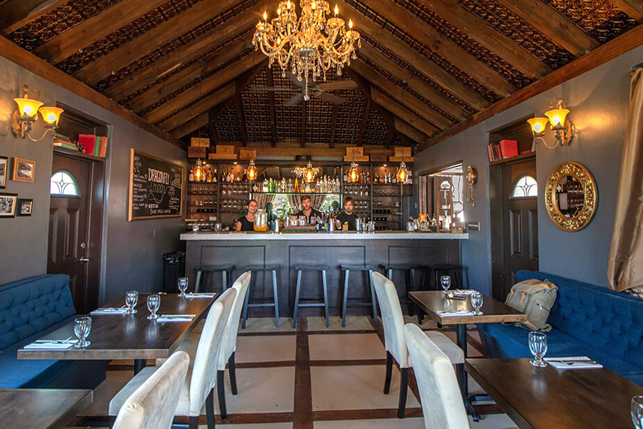 The Dragonfly Lounge at the Dove on Tortola