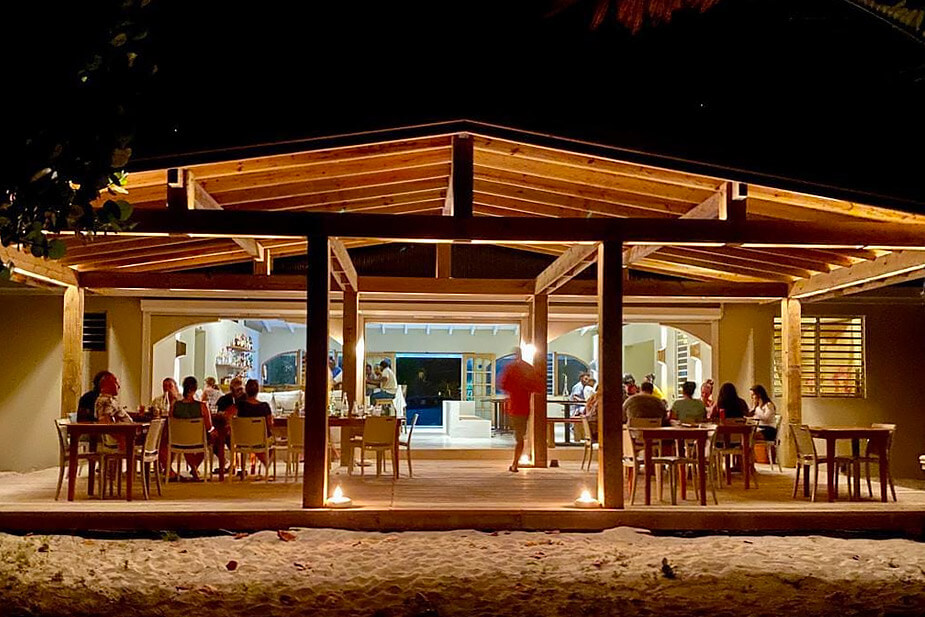 Sid's Pomato Point Restaurant Anegada BVI