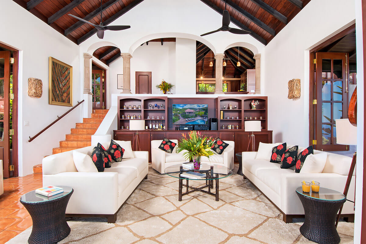 Canefield House Villa Living Room