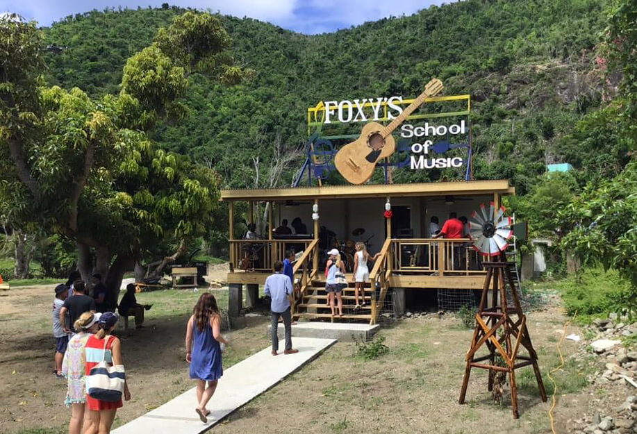 Foxy's School of Music Jost Van Dyke