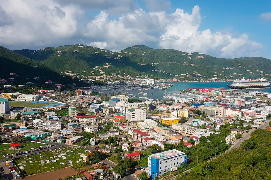 Road Town Tortola BVI 2 Years After Irma