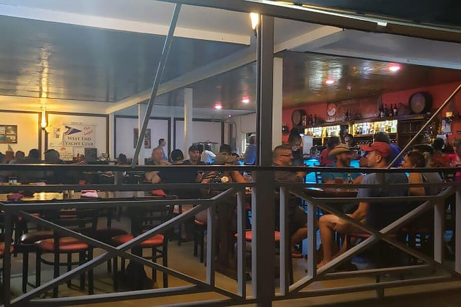 Omar’s Fusion Restaurant in Soper’s Hole Marina Tortola
