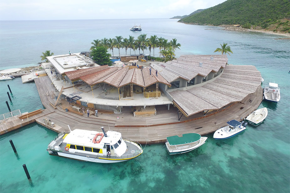 Saba Rock Resort BVI Construction Update